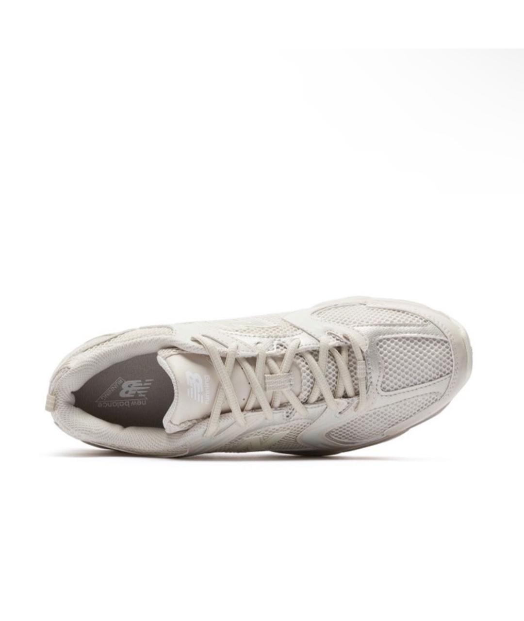 NEW BALANCE Бежевые синтетические кроссовки, фото 3