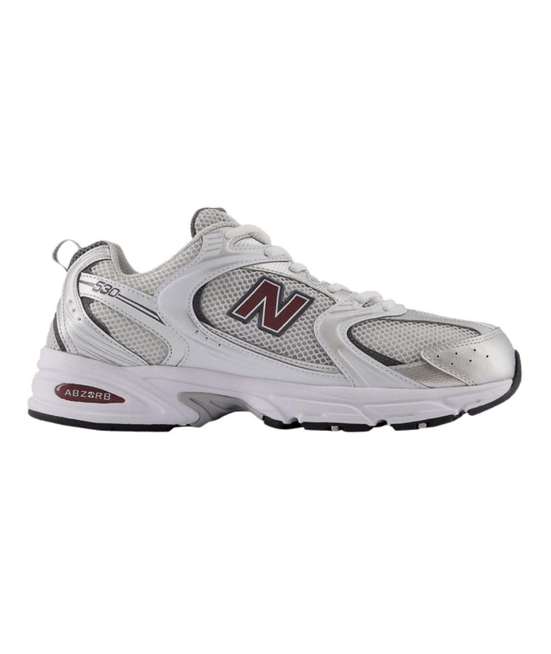 NEW BALANCE Серые синтетические кроссовки, фото 1