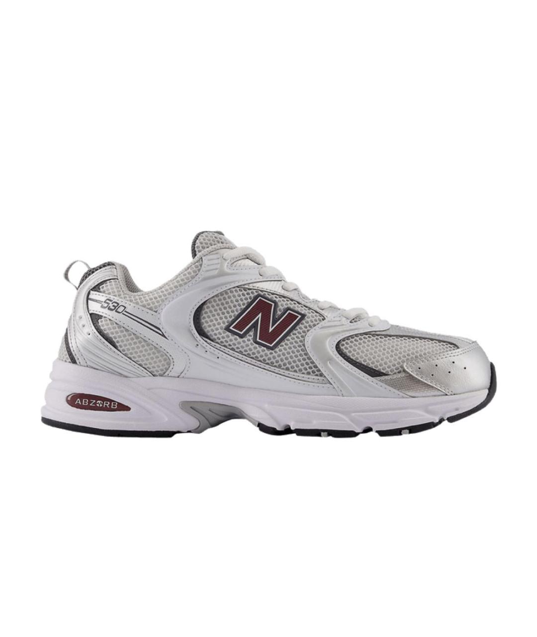 NEW BALANCE Серые синтетические кроссовки, фото 1