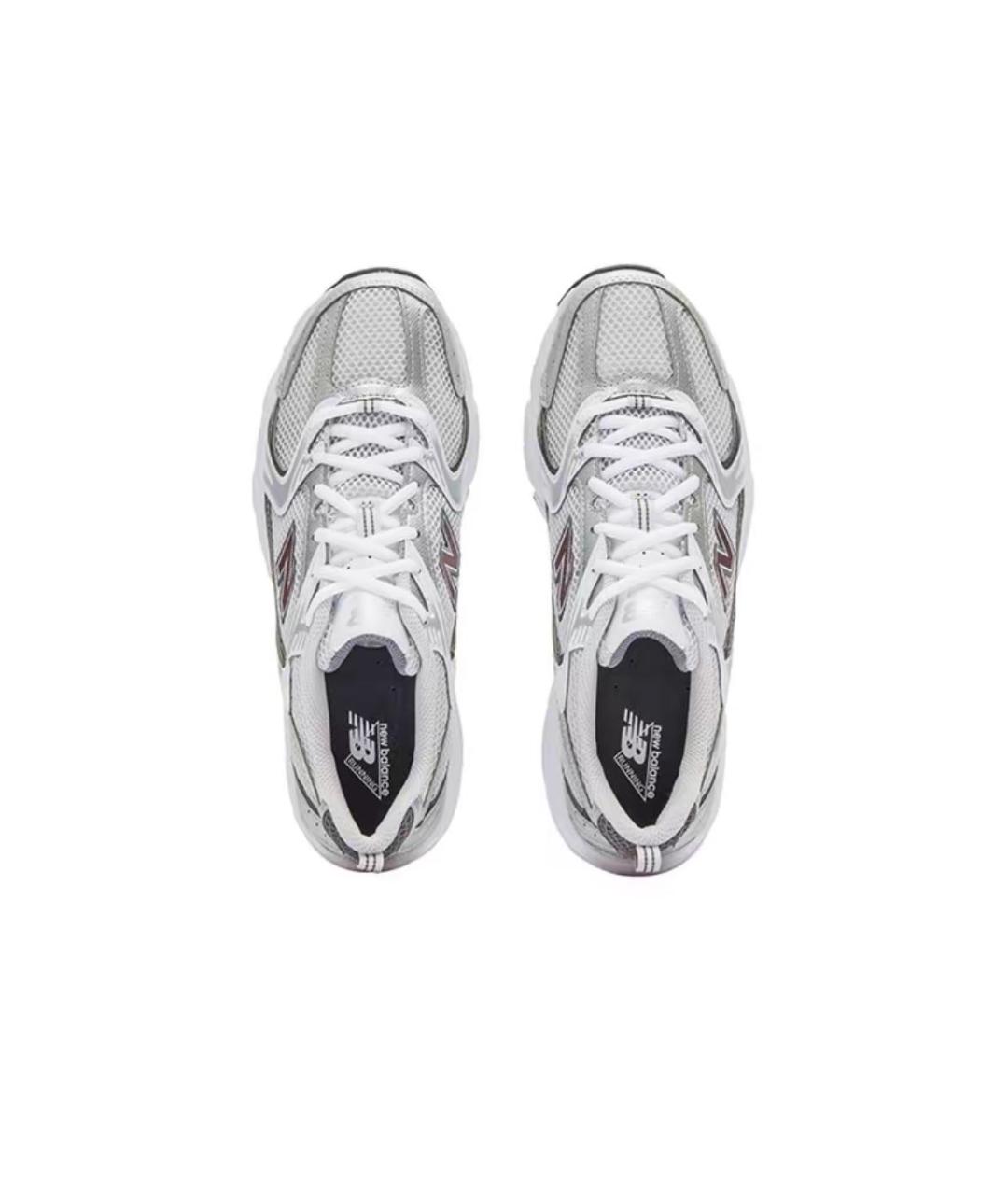 NEW BALANCE Серые синтетические кроссовки, фото 3