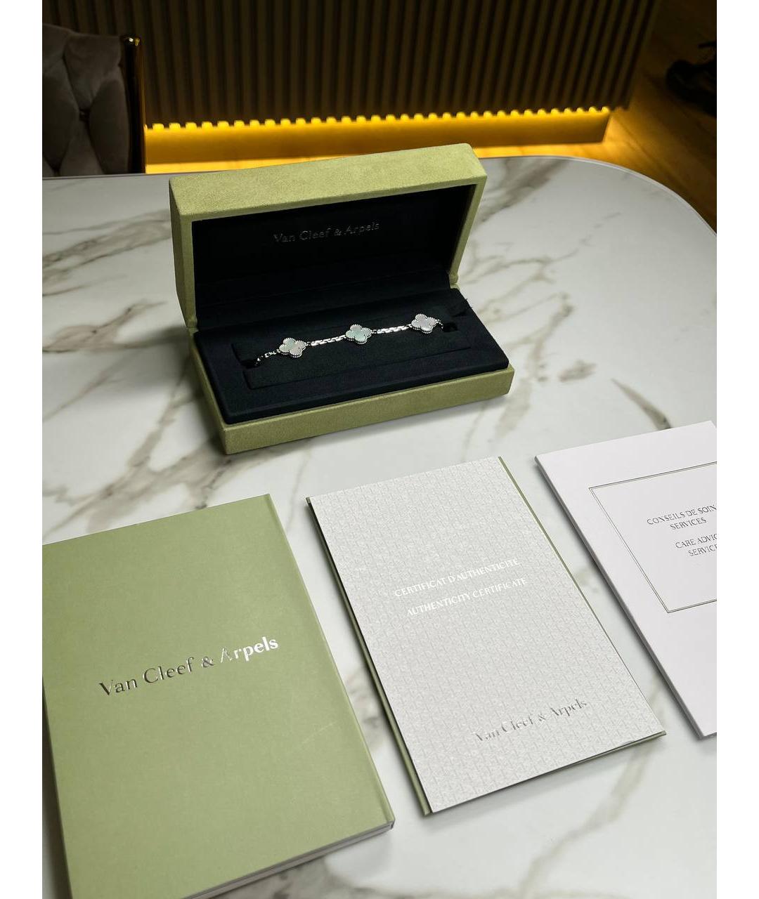 VAN CLEEF & ARPELS Белый браслет из белого золота, фото 7