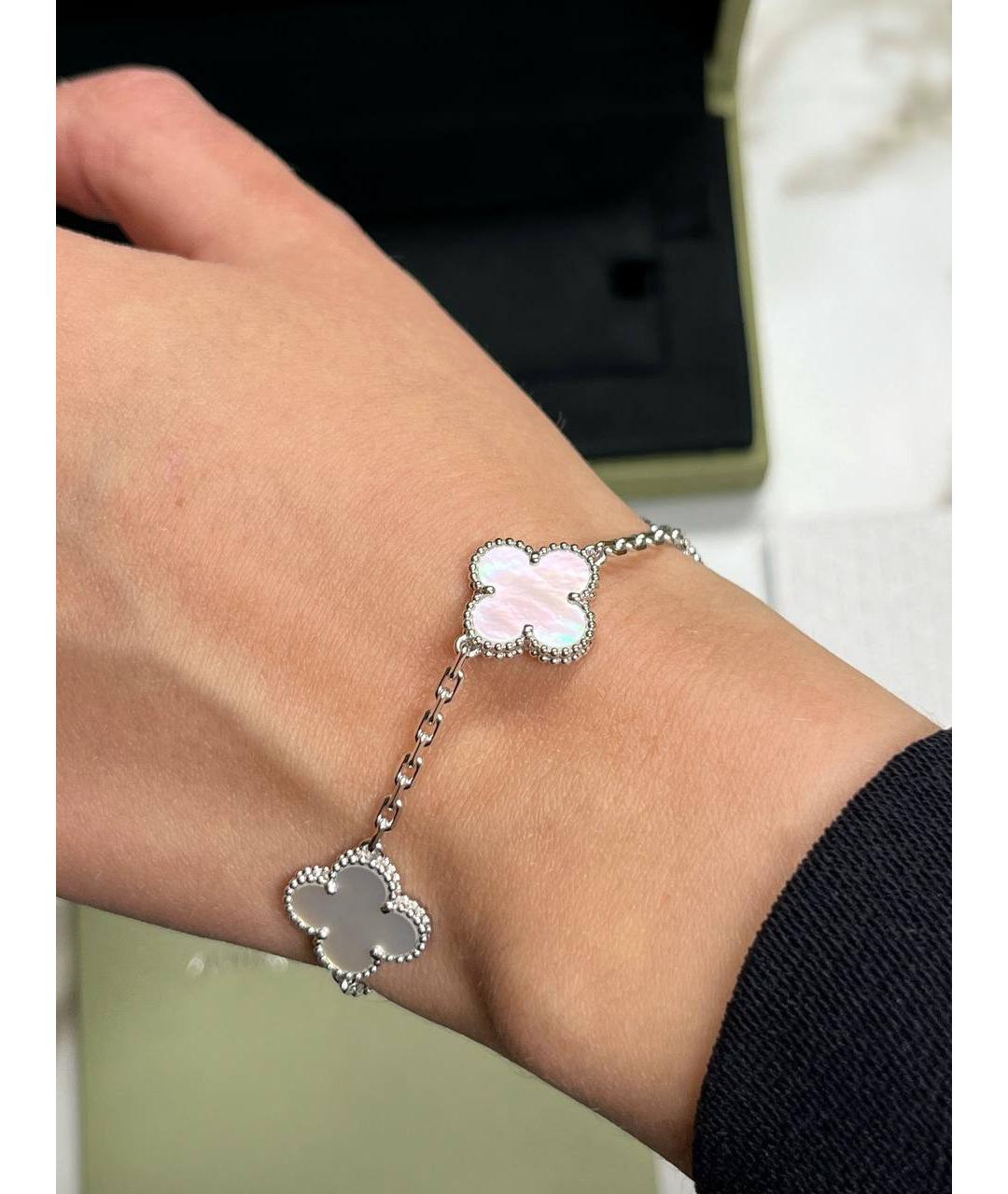 VAN CLEEF & ARPELS Белый браслет из белого золота, фото 2