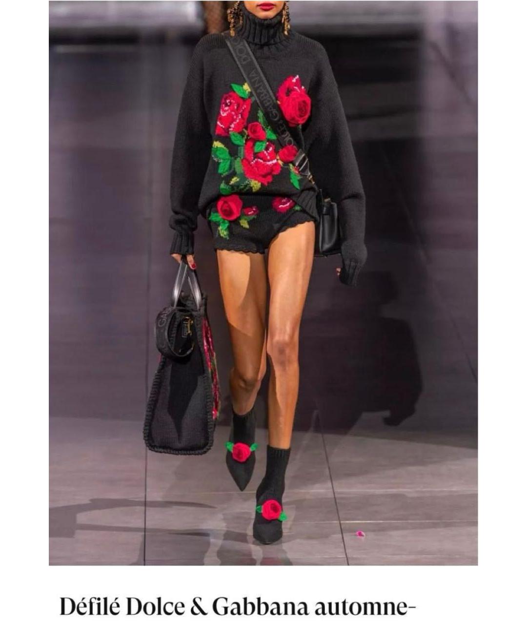 DOLCE&GABBANA Черные сапоги, фото 7