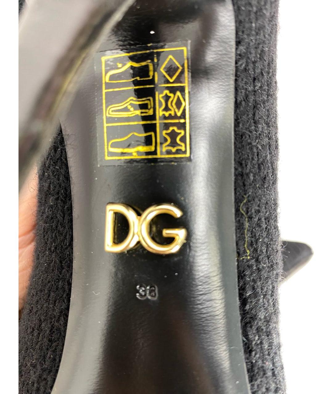 DOLCE&GABBANA Черные сапоги, фото 8