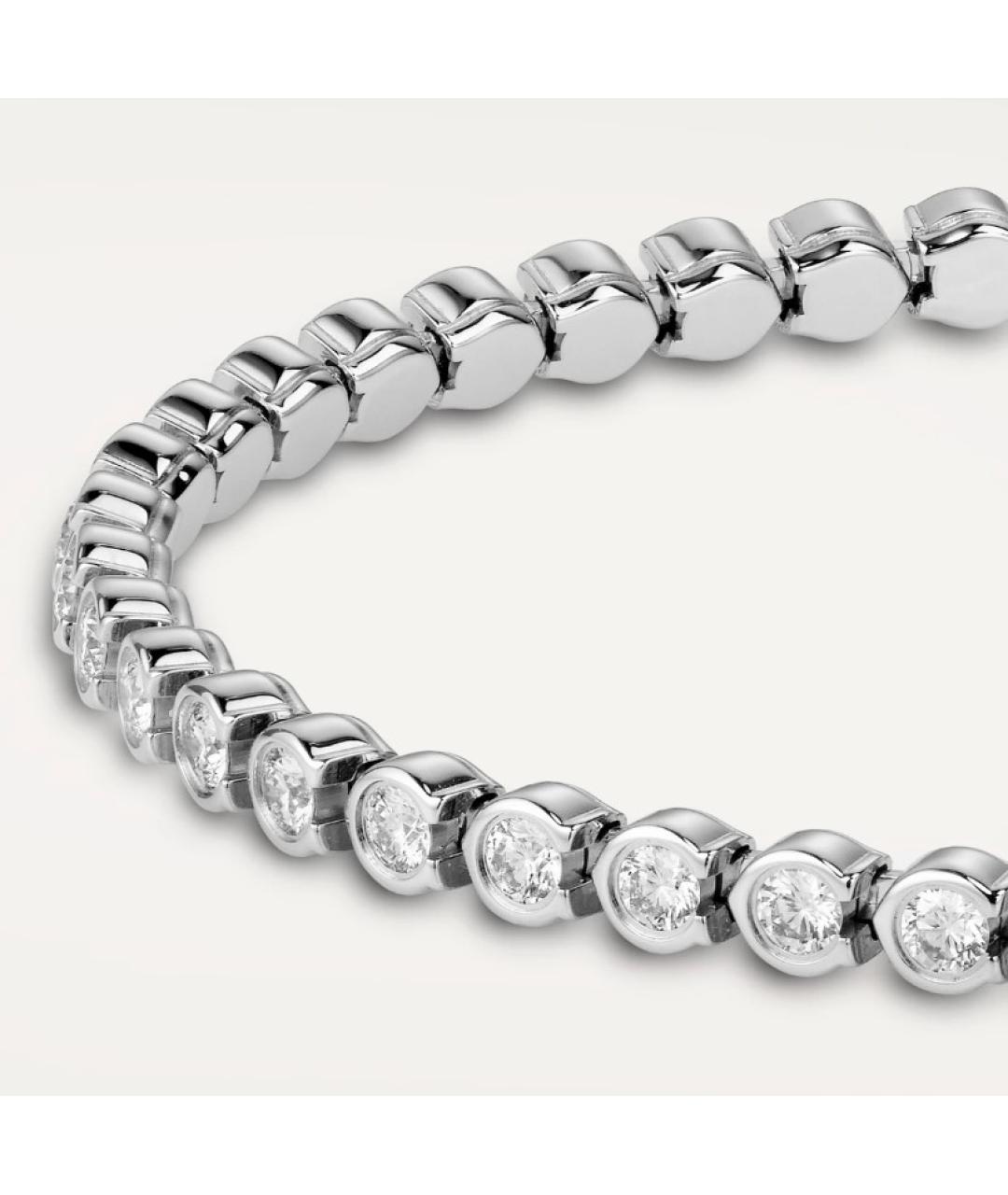 CARTIER Серебрянный браслет из белого золота, фото 3