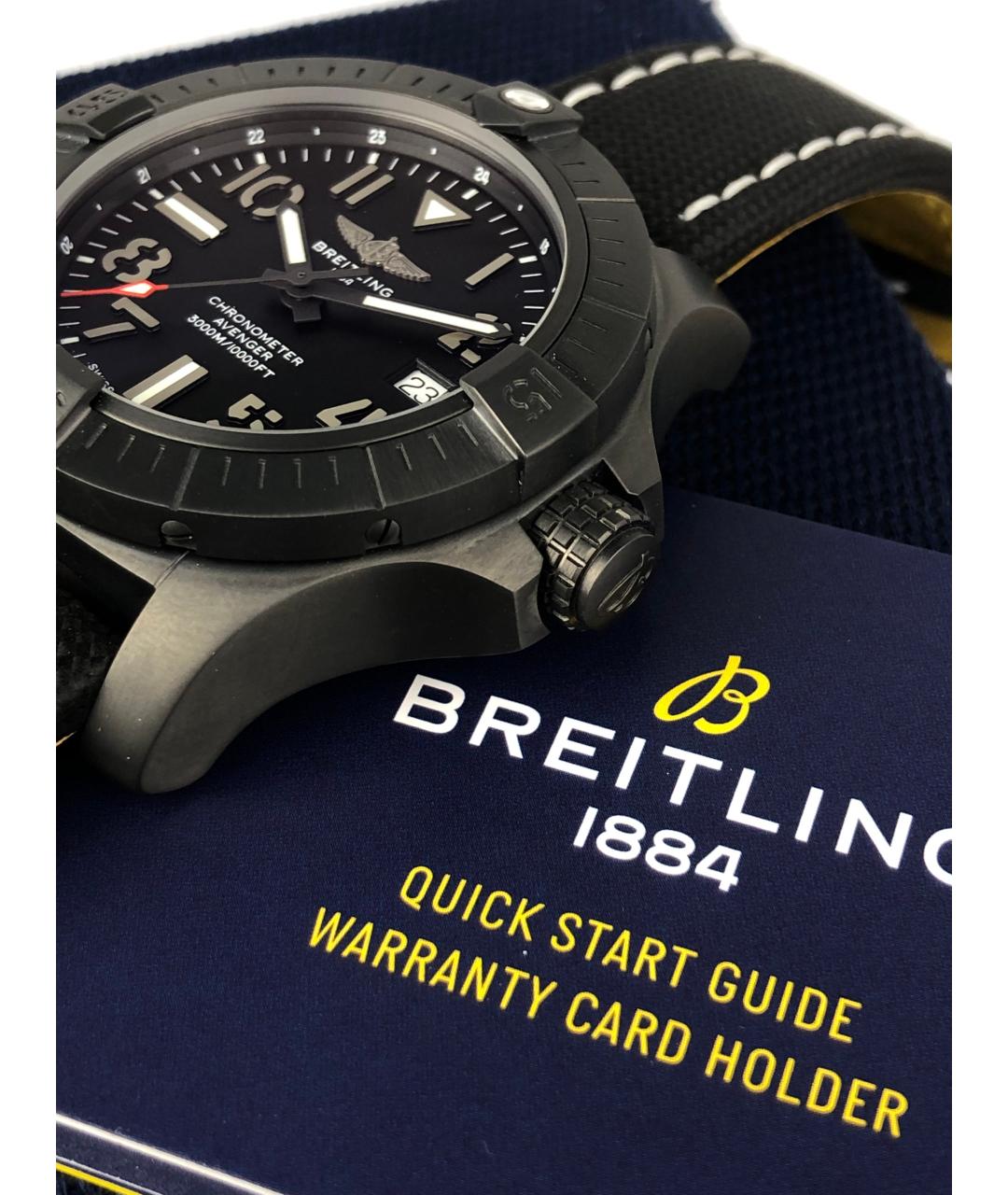 BREITLING Серебряные металлические часы, фото 4