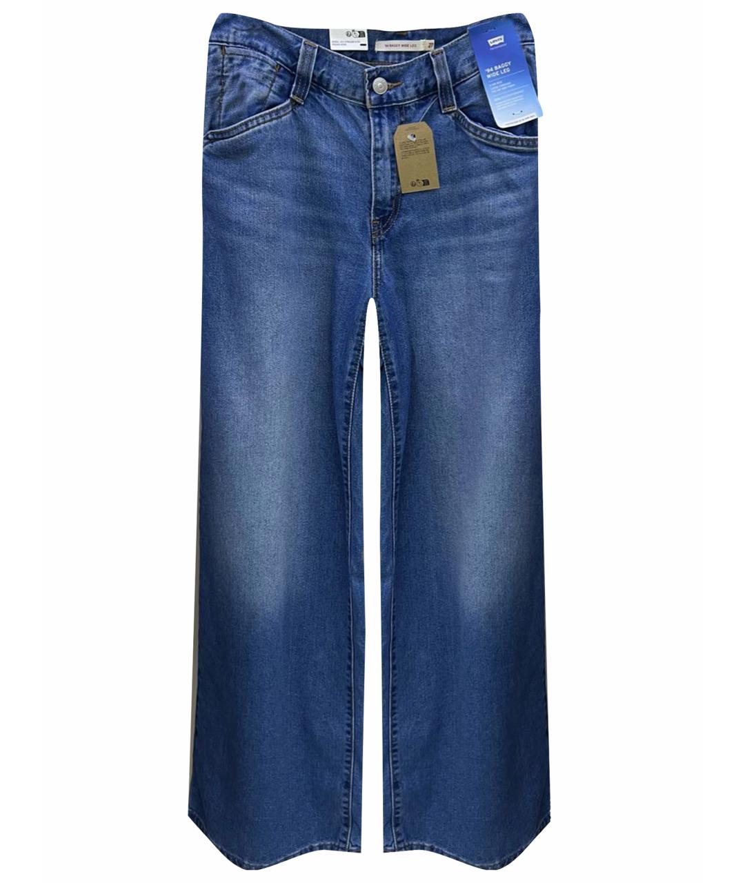 LEVI'S Голубые прямые джинсы, фото 1