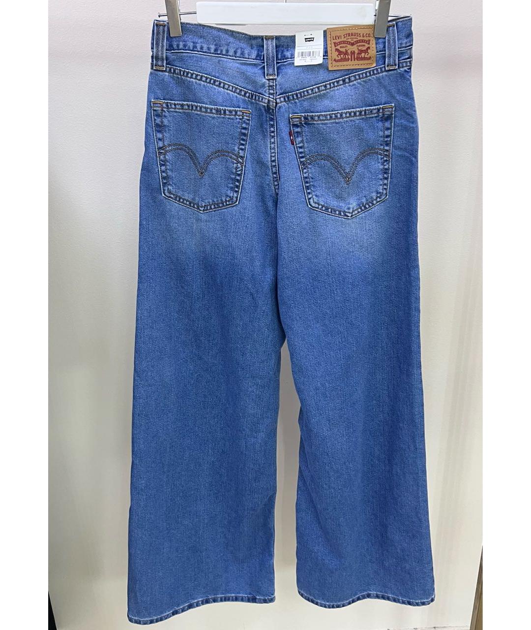 LEVI'S Голубые прямые джинсы, фото 2
