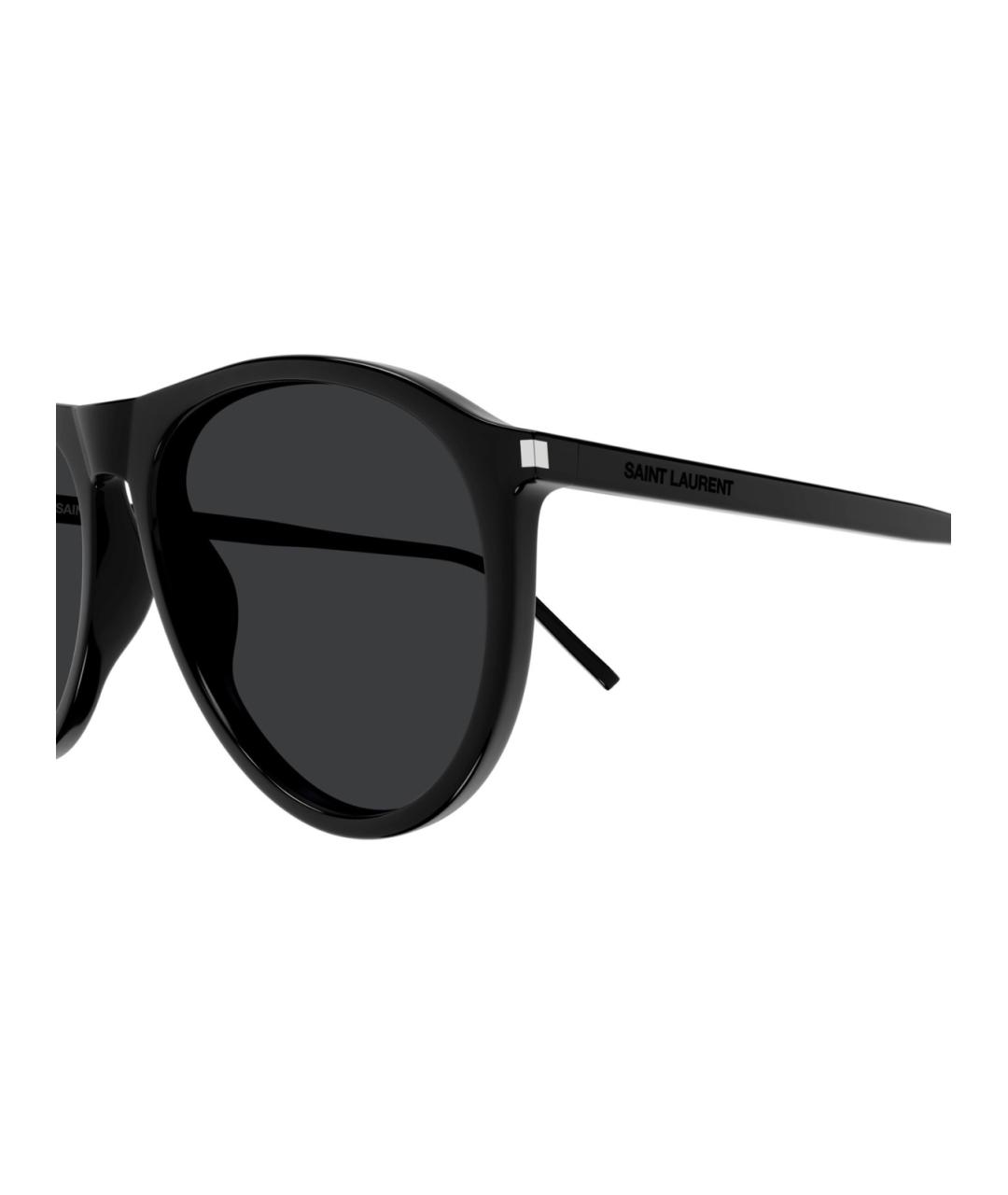 SAINT LAURENT Черные солнцезащитные очки, фото 3