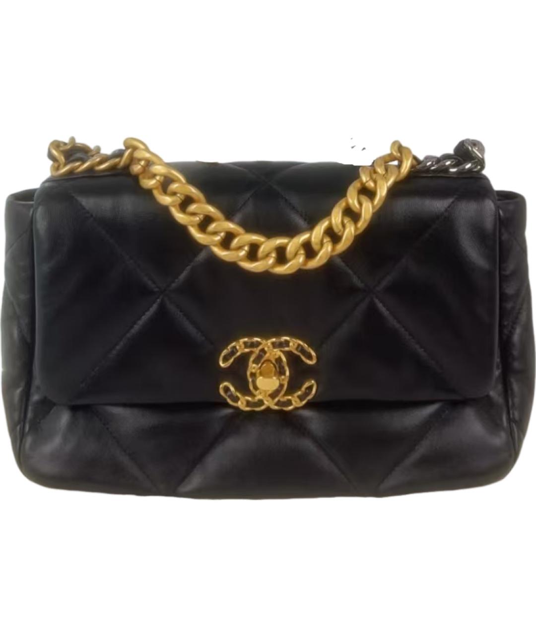 CHANEL Черная сумка через плечо, фото 6