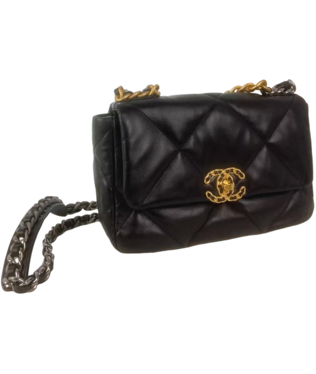 CHANEL Черная сумка через плечо, фото 5
