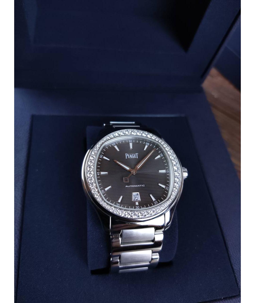 PIAGET Серебряные металлические часы, фото 2