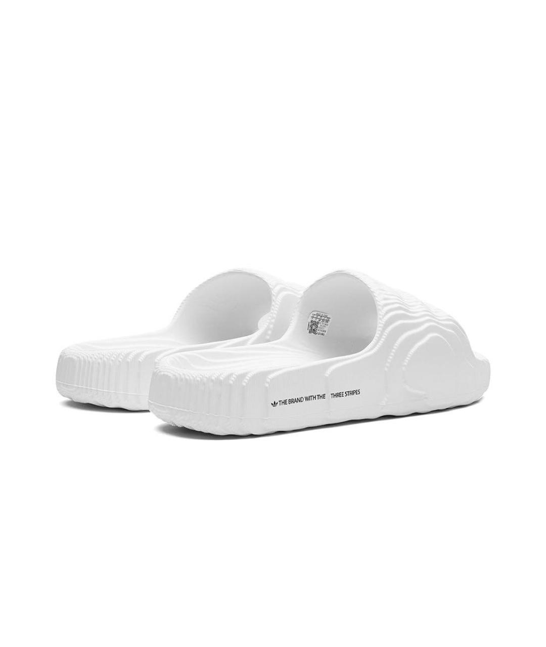 ADIDAS Белые шлепанцы, фото 3