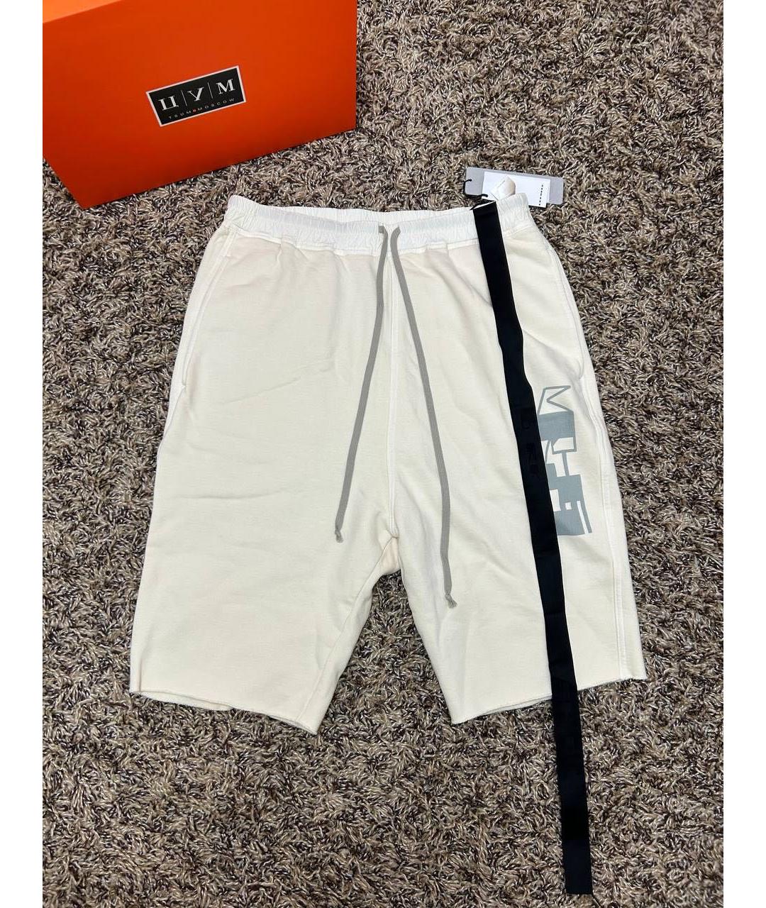 RICK OWENS DRKSHDW Белые шорты, фото 5
