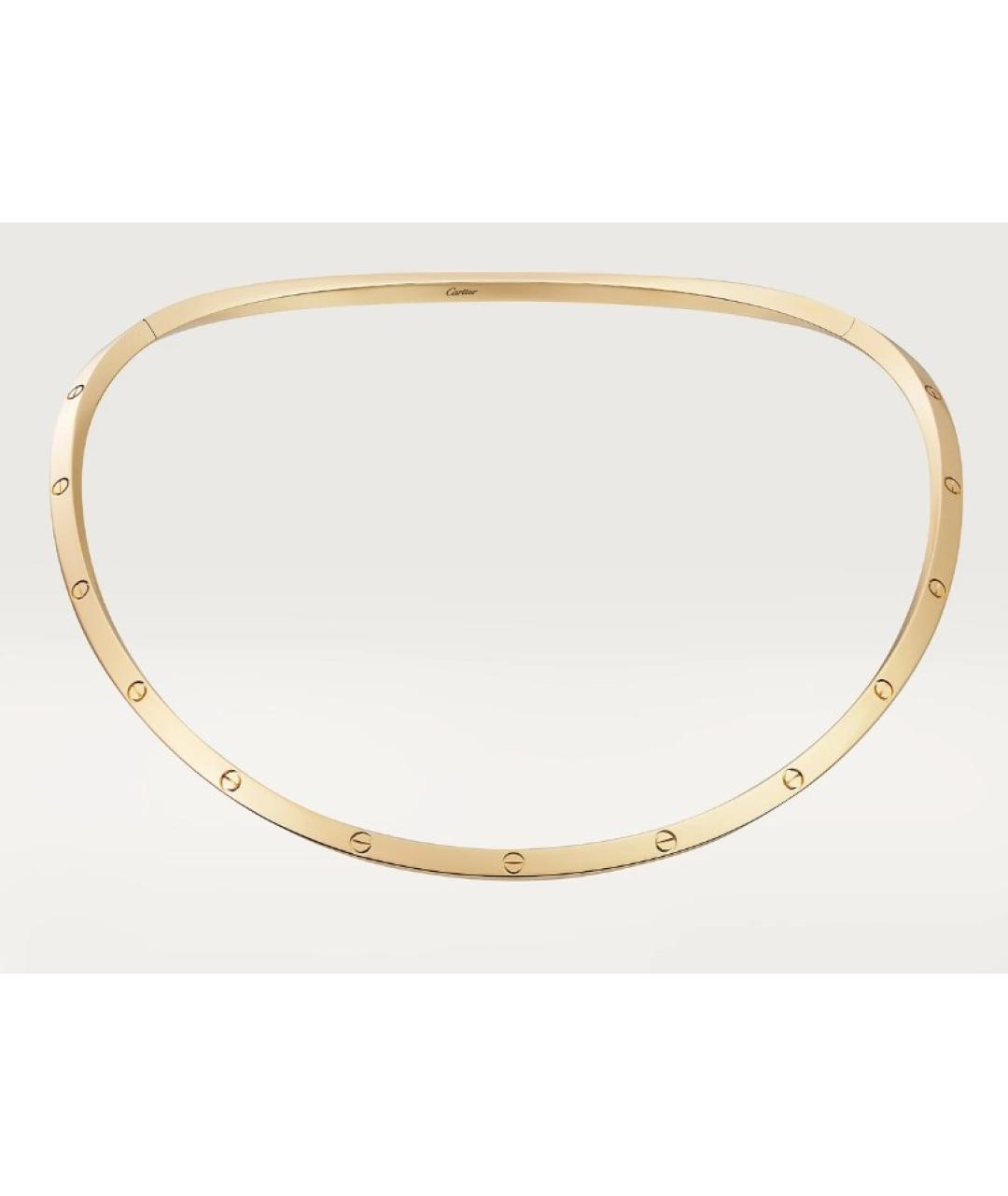 CARTIER Золотой чокер из желтого золота, фото 3