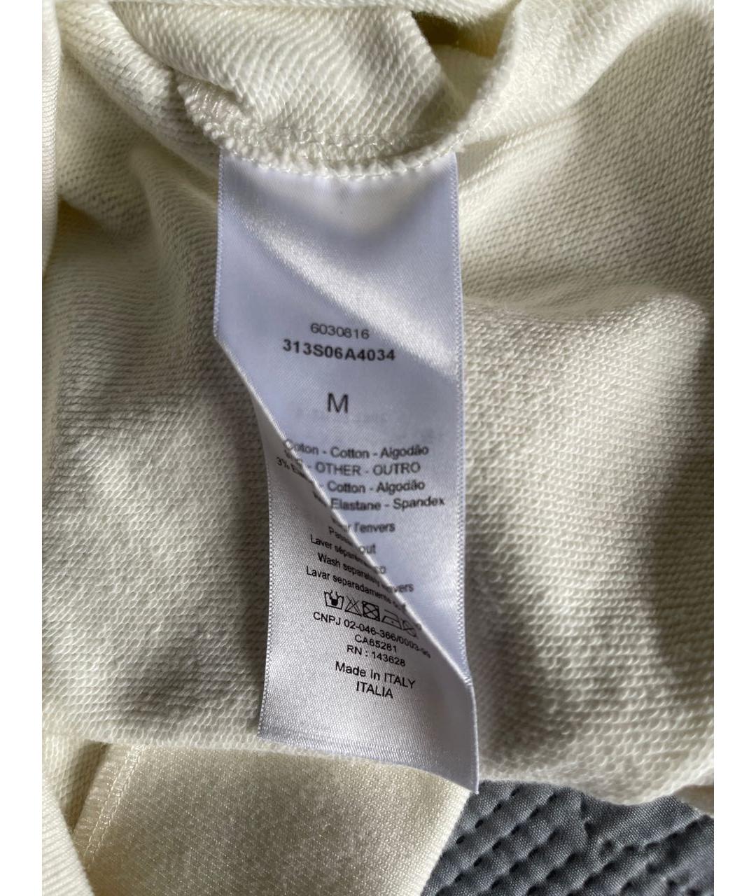 CHRISTIAN DIOR Бежевый хлопковый костюм с брюками, фото 8