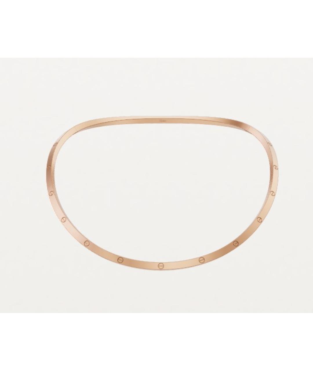 CARTIER Золотой чокер из розового золота, фото 5