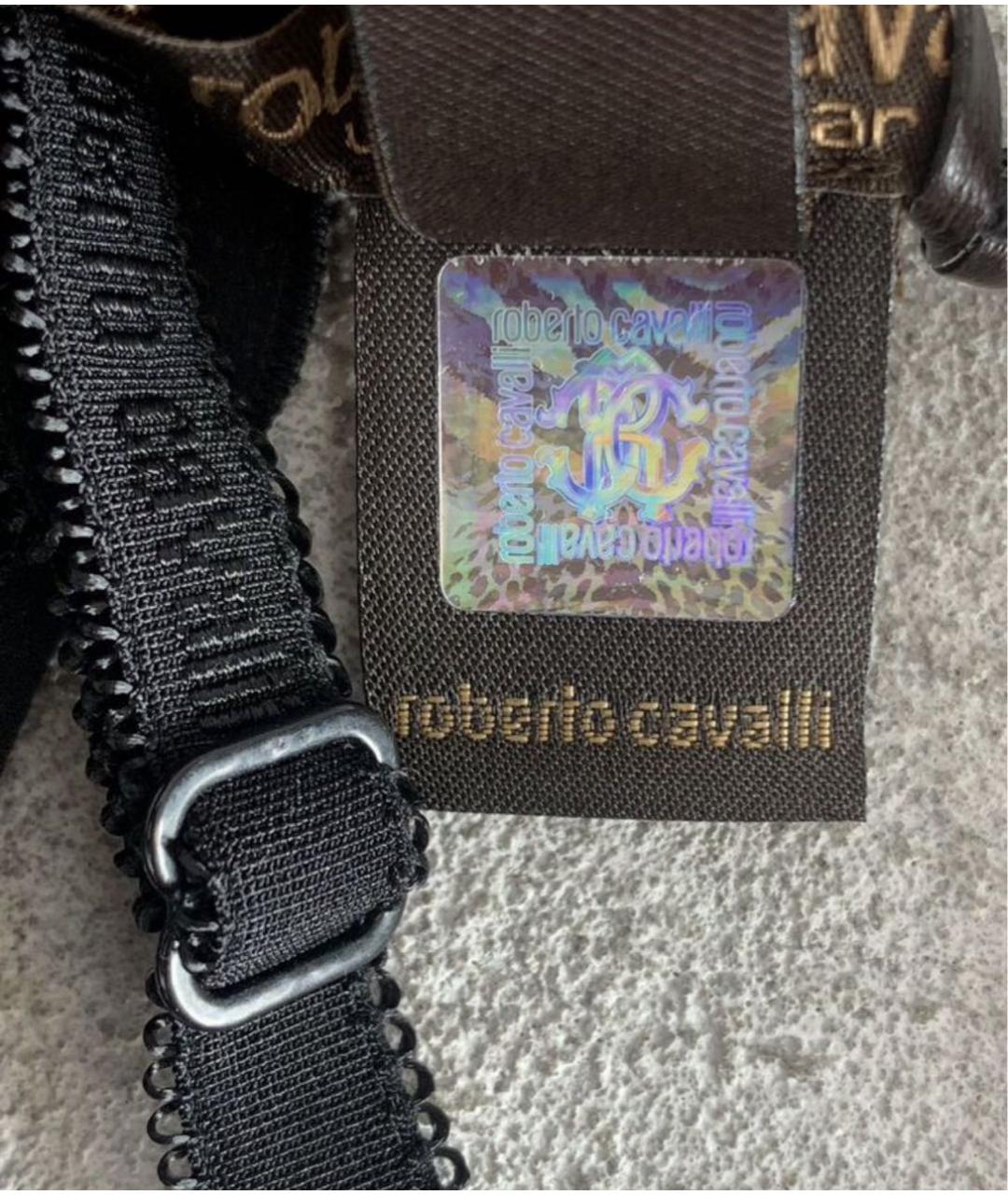 ROBERTO CAVALLI Черная пижамы и сорочки, фото 6