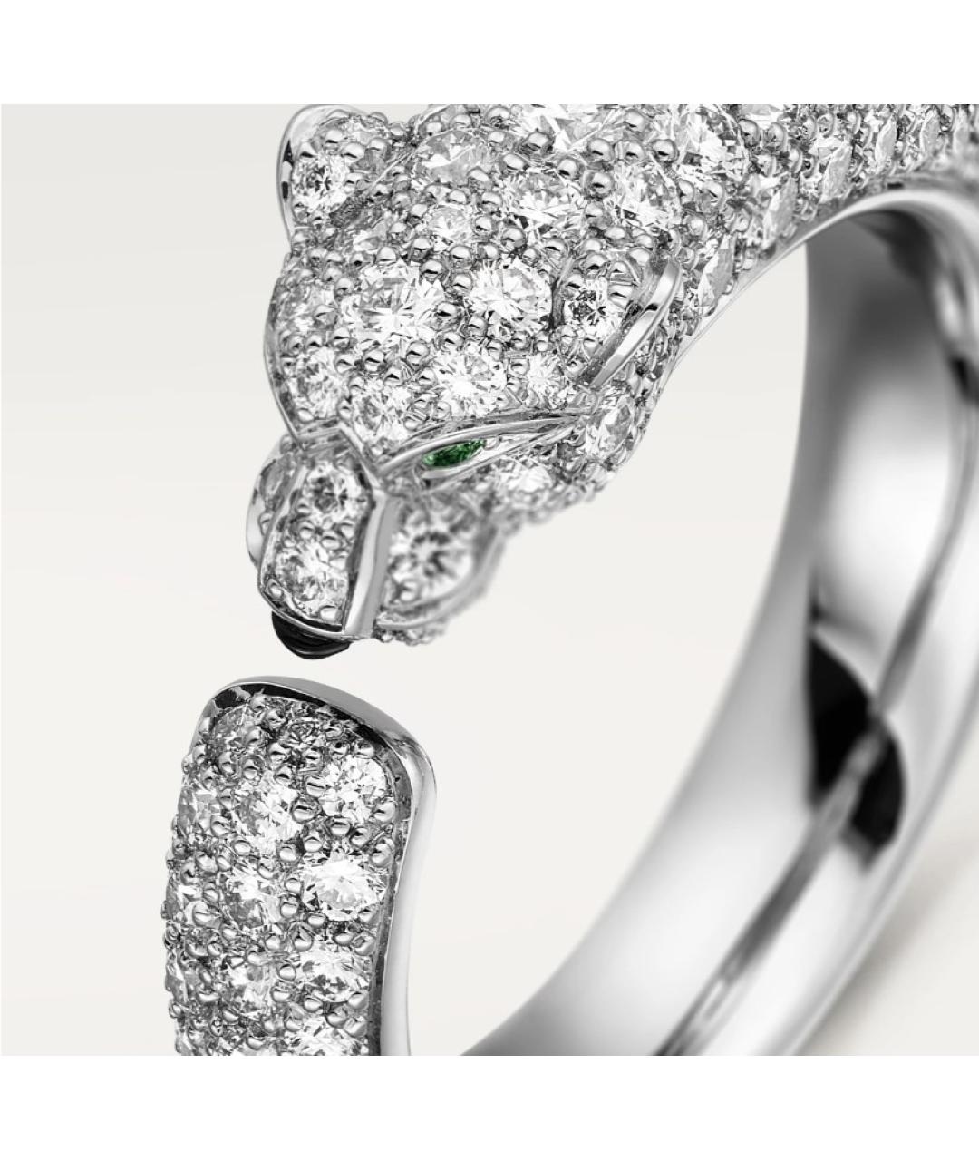 CARTIER Серебряное кольцо из белого золота, фото 4