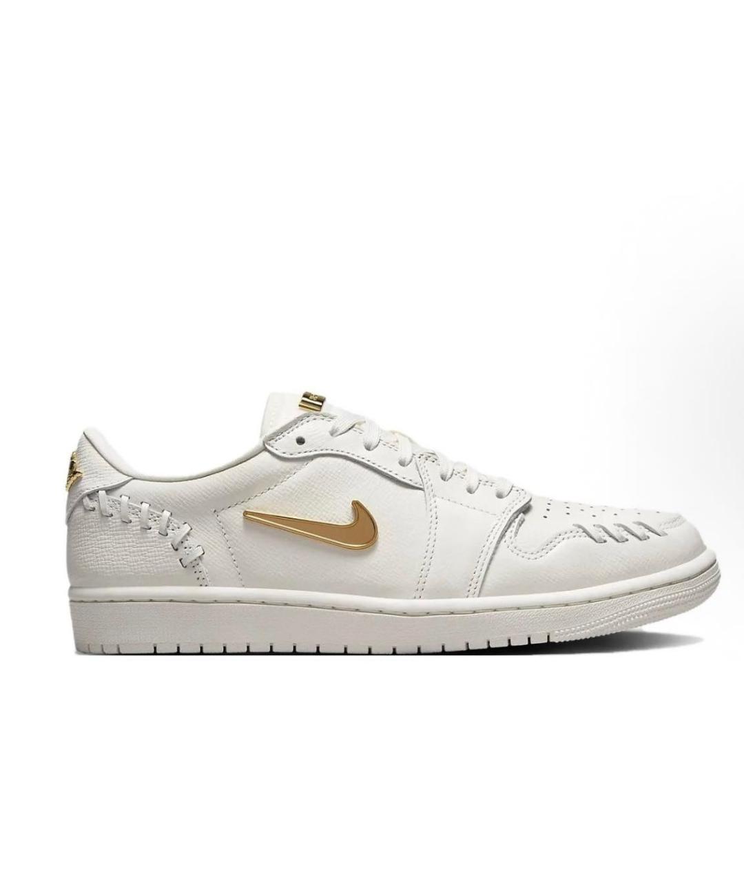 NIKE Белые кроссовки из искусственной кожи, фото 8