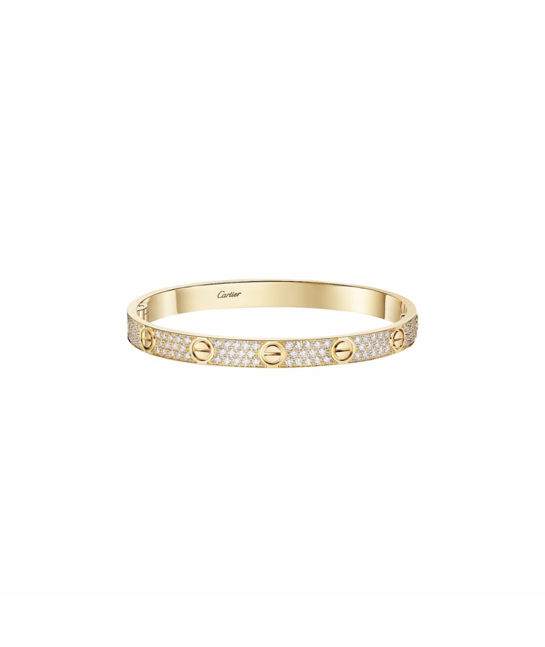 CARTIER Золотой браслет из желтого золота, фото 6