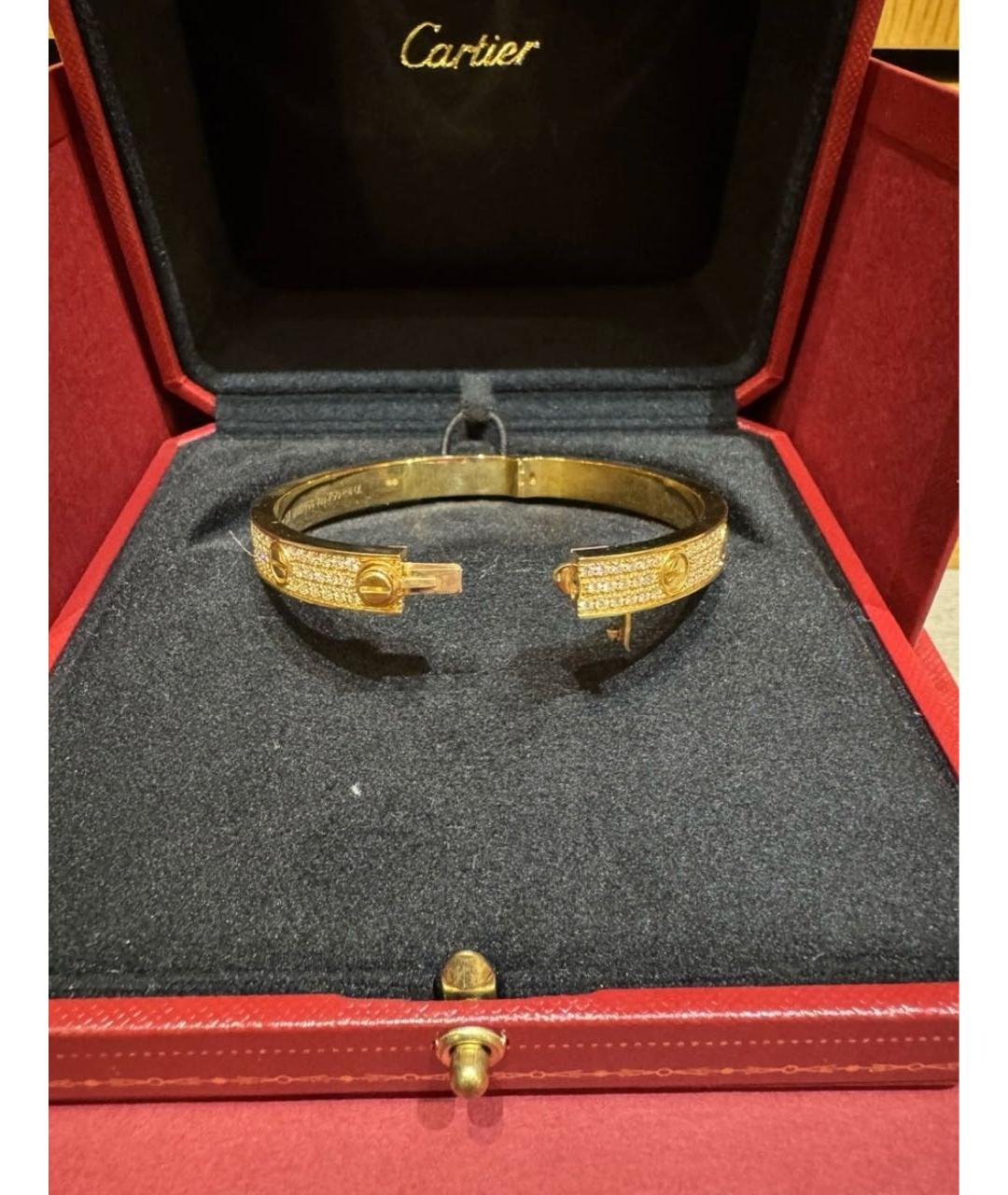 CARTIER Золотой браслет из желтого золота, фото 3