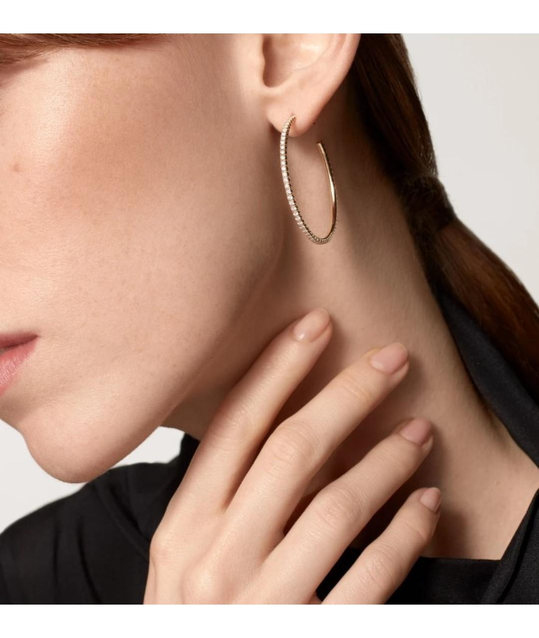 CARTIER Золотые серьги из желтого золота, фото 2