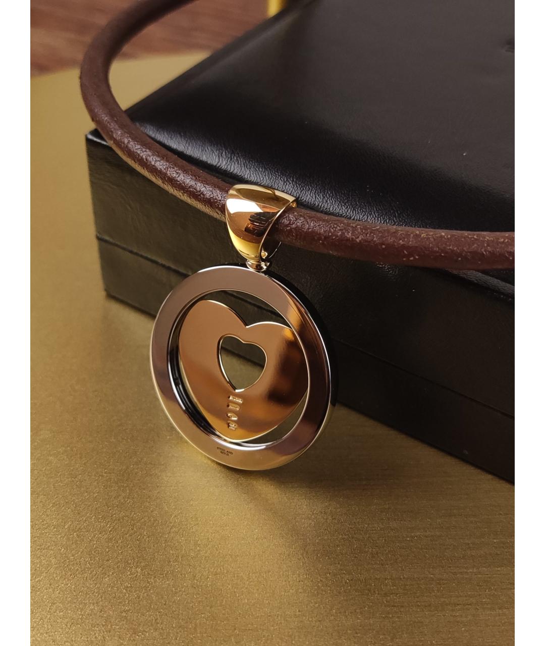 BVLGARI Золотая подвеска из желтого золота, фото 4