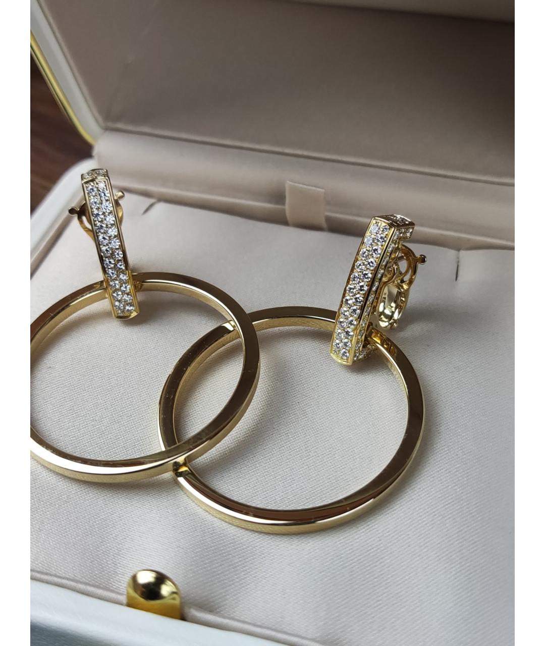 BOUCHERON Золотые серьги из желтого золота, фото 3