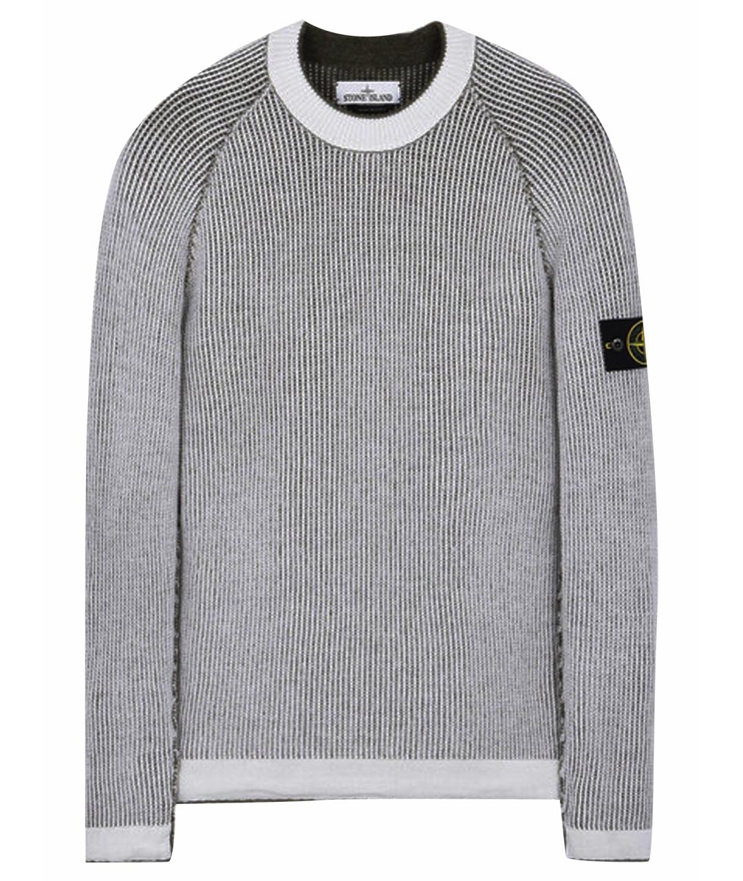 STONE ISLAND Мульти шерстяной джемпер / свитер, фото 1