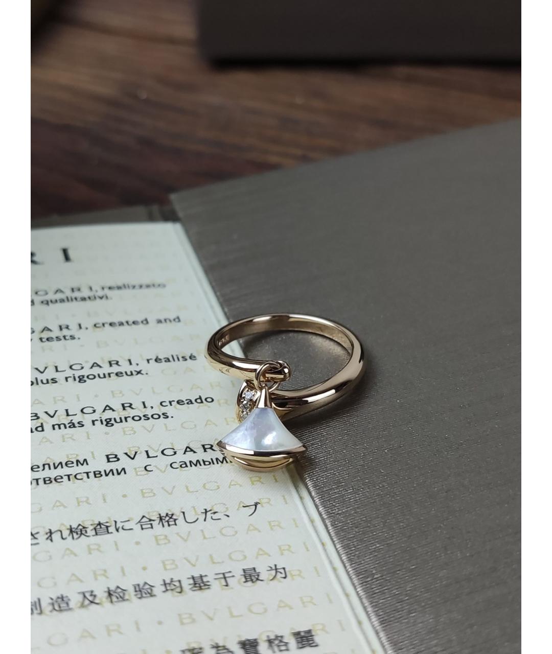 BVLGARI Золотое кольцо из розового золота, фото 2