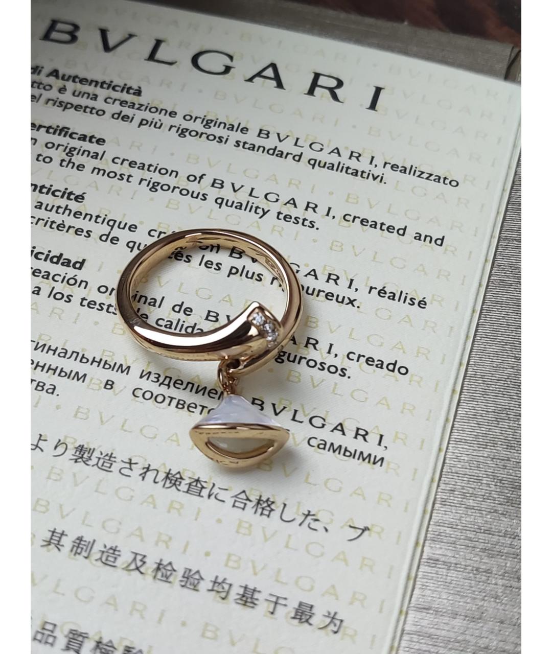 BVLGARI Золотое кольцо из розового золота, фото 4