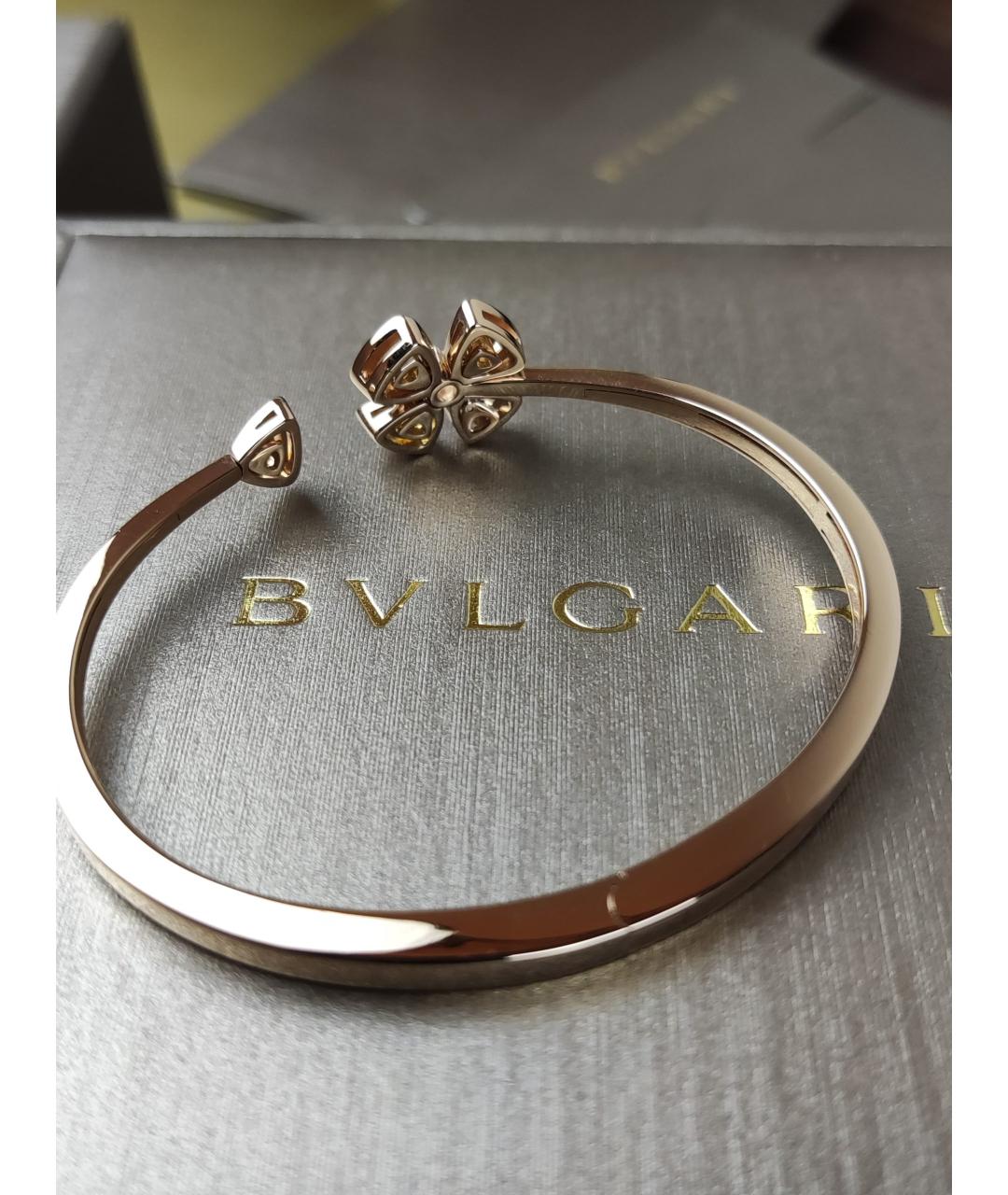 BVLGARI Золотой браслет из розового золота, фото 3
