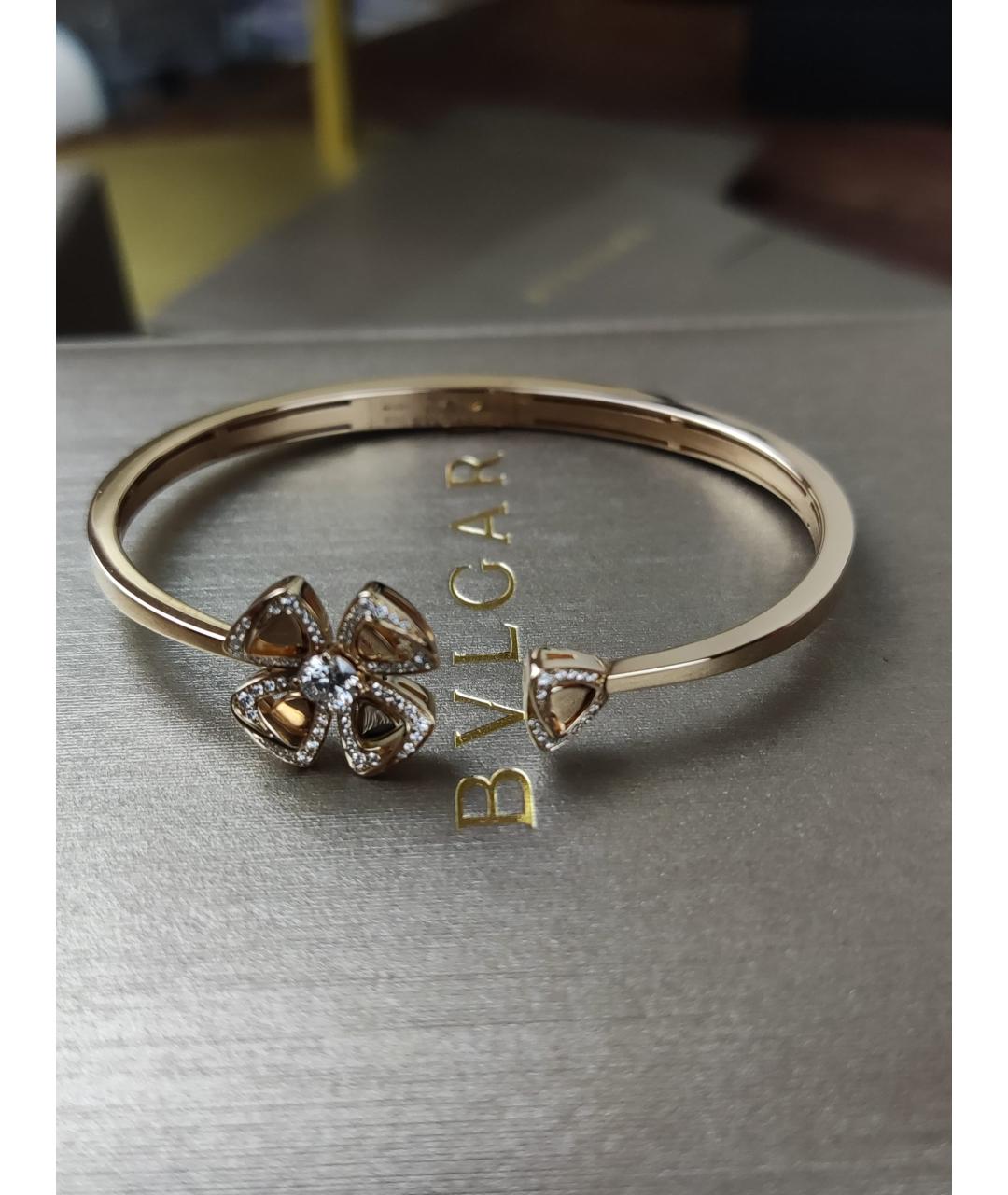BVLGARI Золотой браслет из розового золота, фото 4
