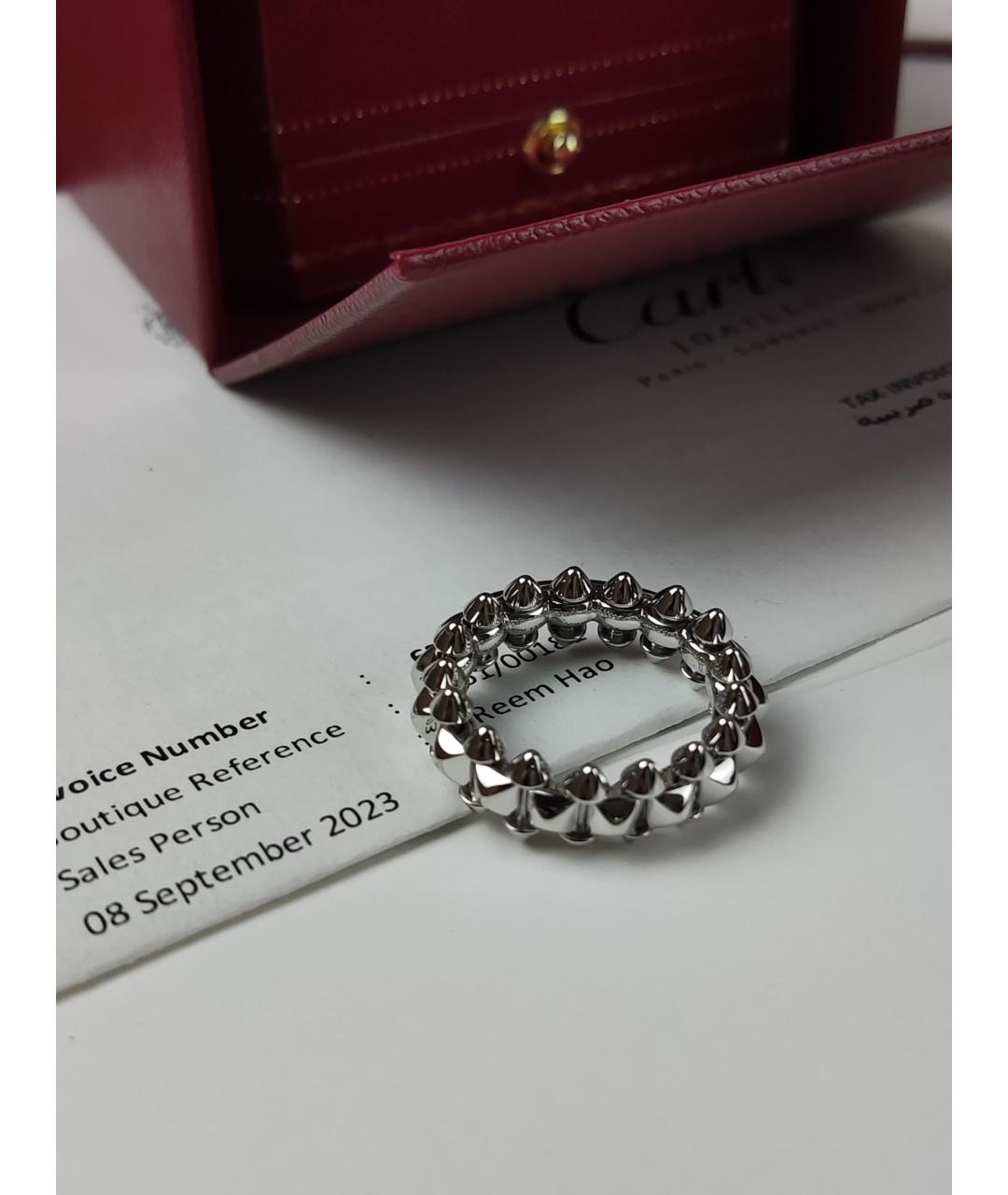 CARTIER Кольцо из белого золота, фото 2