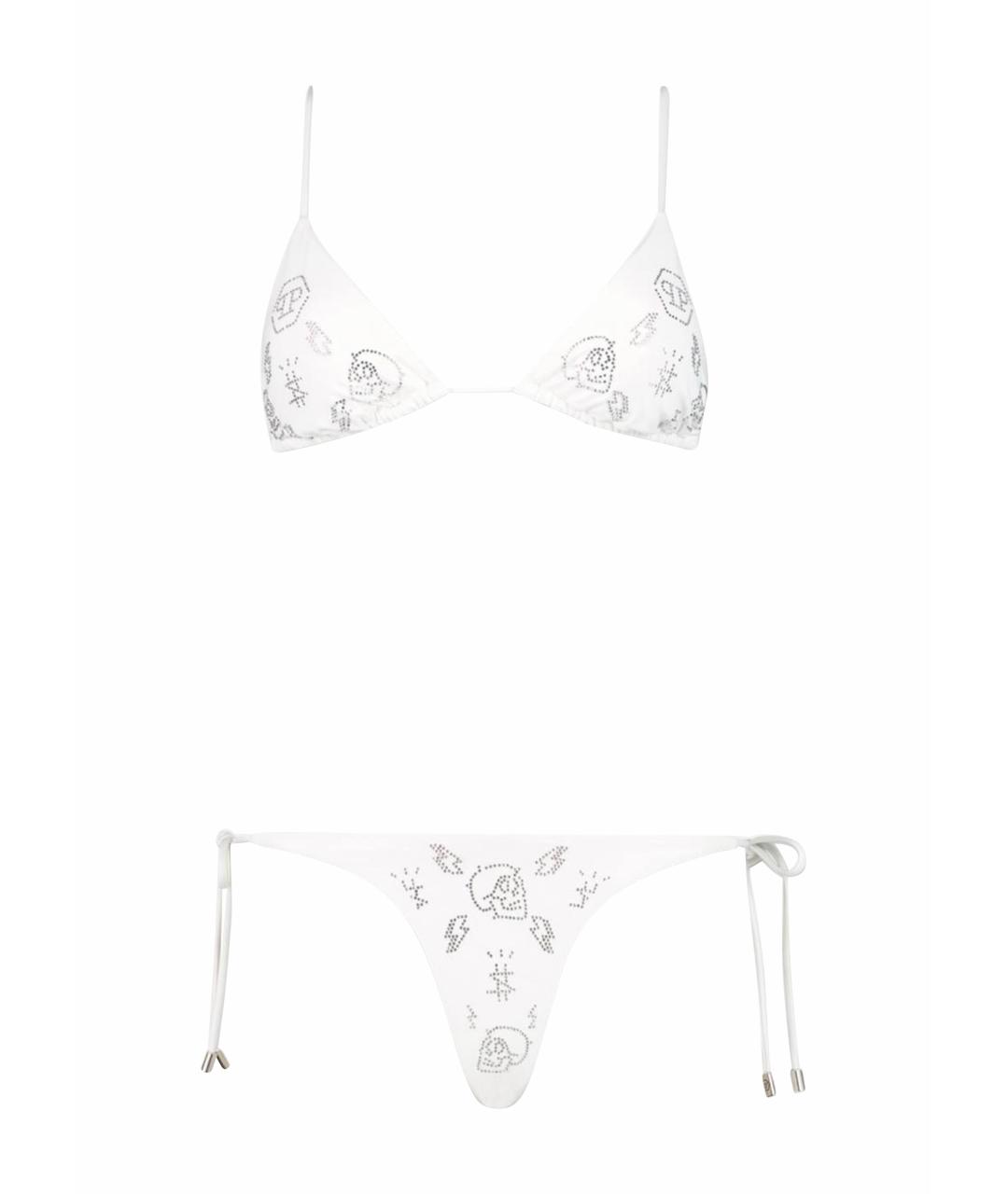 PHILIPP PLEIN Белый полиамидовый купальник, фото 1