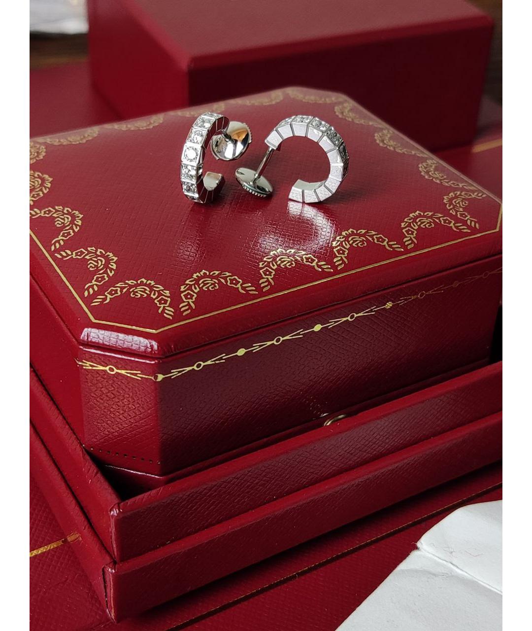 CARTIER Серьги из белого золота, фото 3