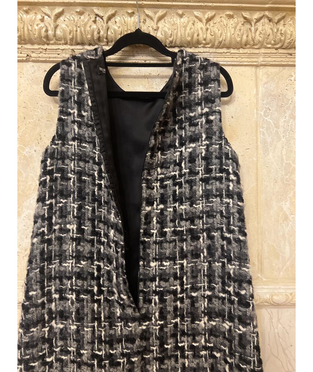 DOLCE&GABBANA Шерстяное повседневное платье, фото 3