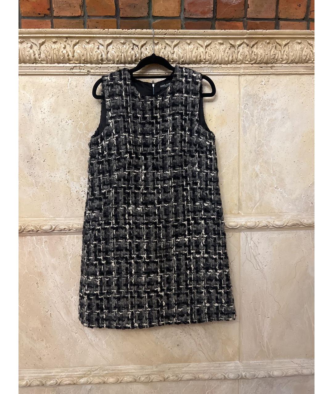 DOLCE&GABBANA Шерстяное повседневное платье, фото 9