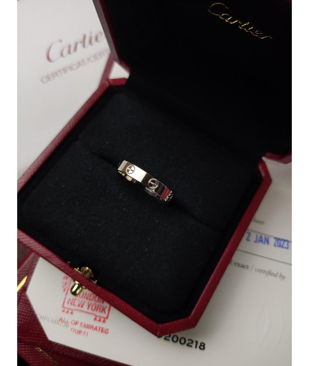 CARTIER Кольцо из белого золота, фото 3