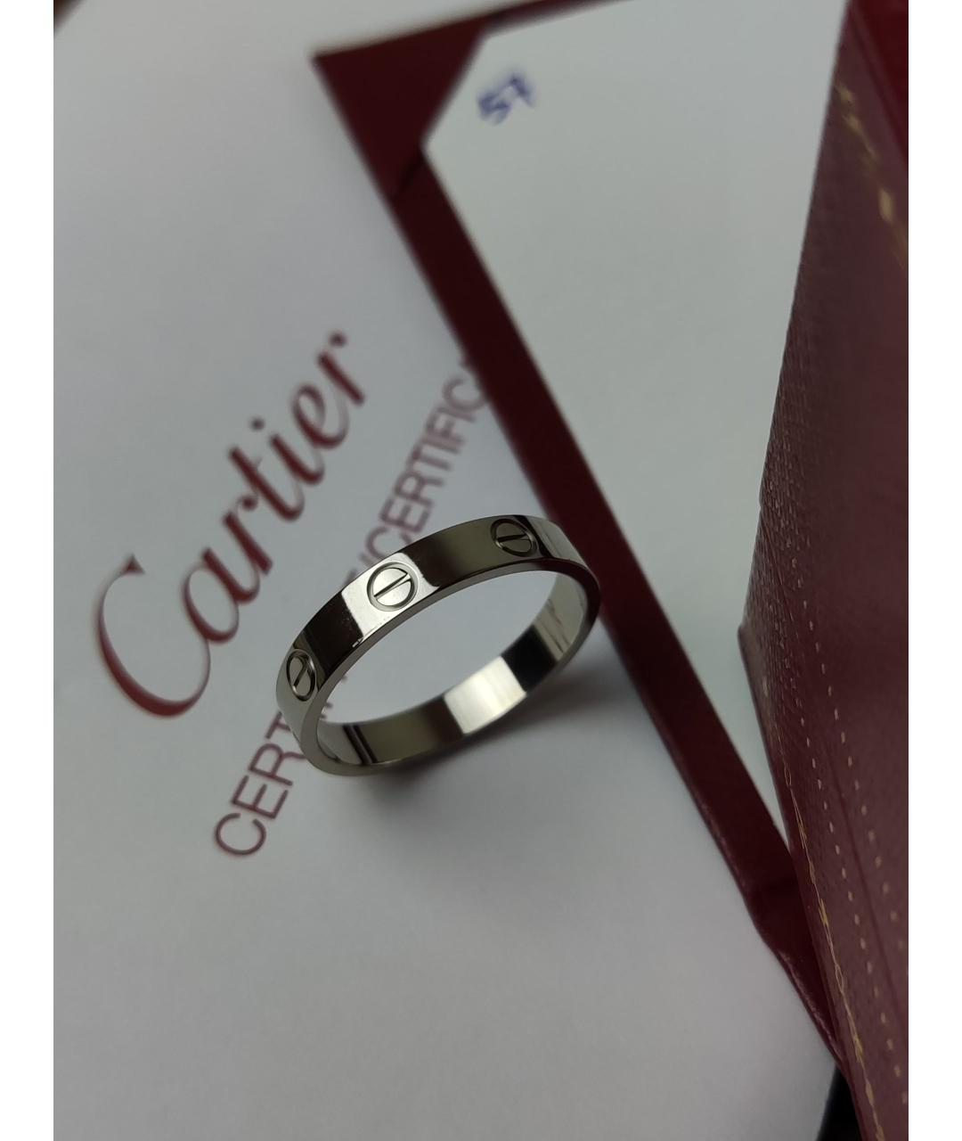 CARTIER Кольцо из белого золота, фото 4