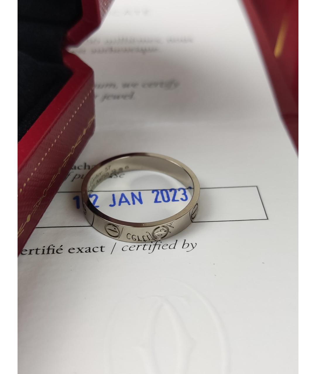CARTIER Кольцо из белого золота, фото 2