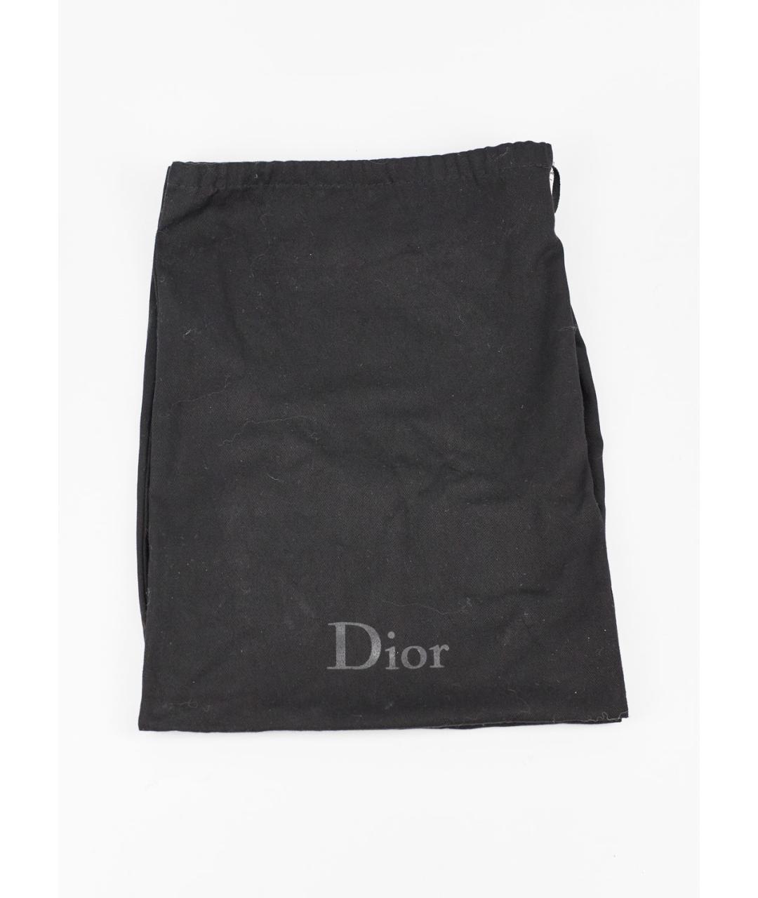 CHRISTIAN DIOR Синие замшевые низкие кроссовки / кеды, фото 7