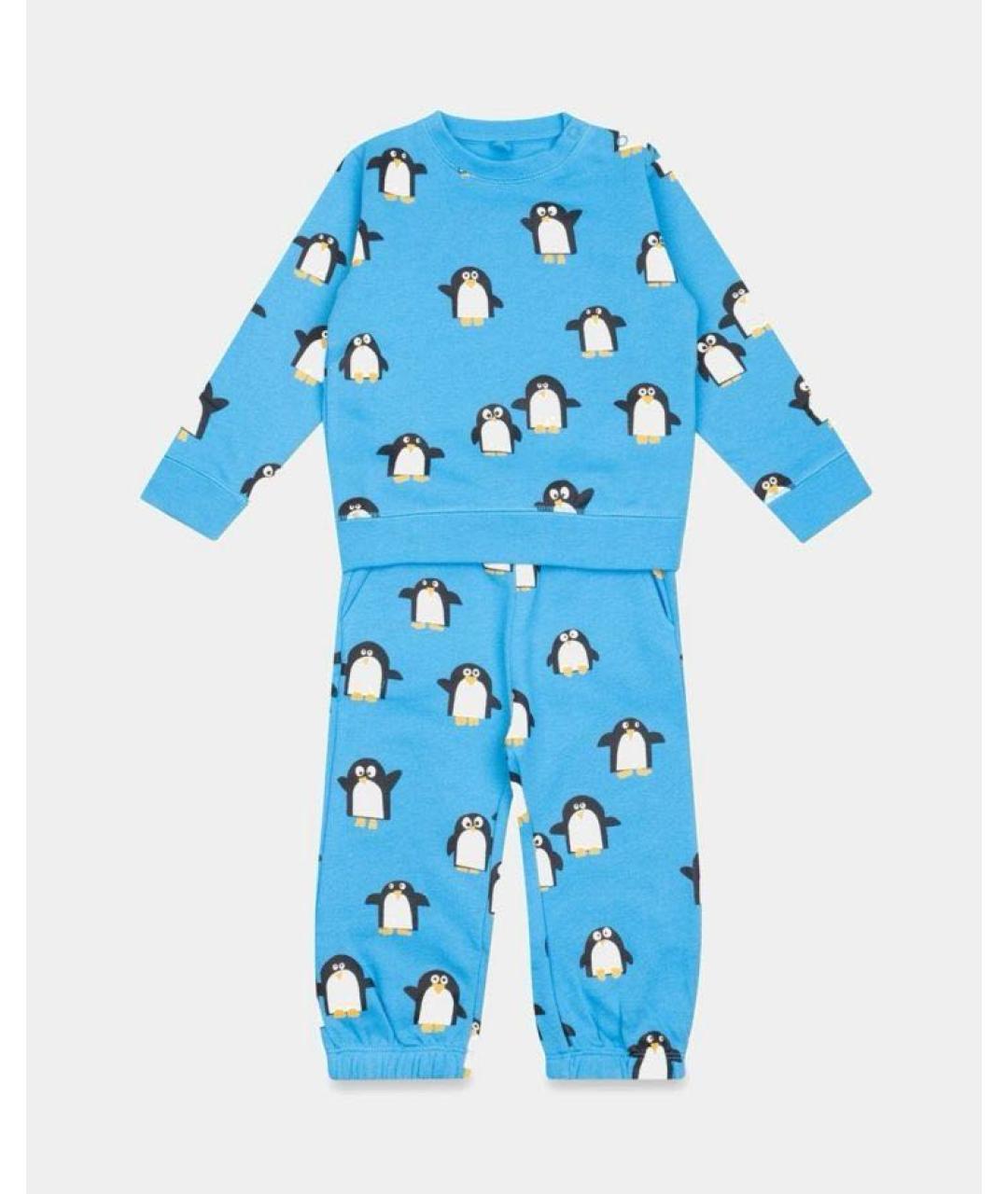 STELLA MCCARTNEY KIDS Синий хлопковый комплект, фото 6