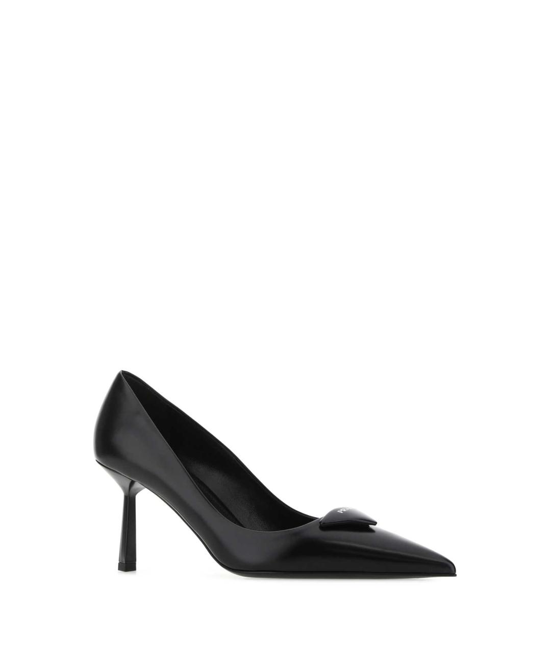 PRADA Черные кожаные туфли, фото 2