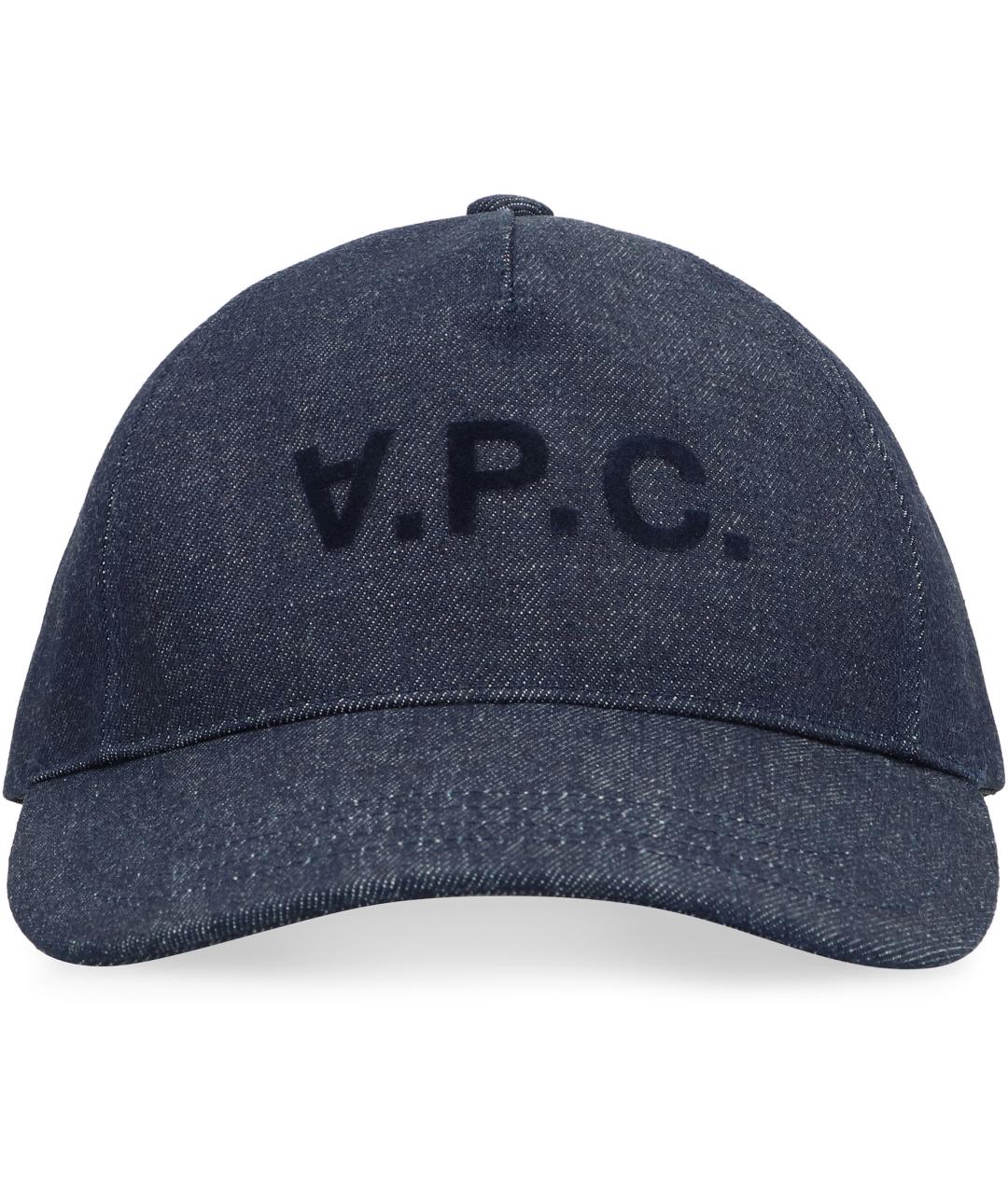 A.P.C. Синяя хлопковая кепка/бейсболка, фото 2