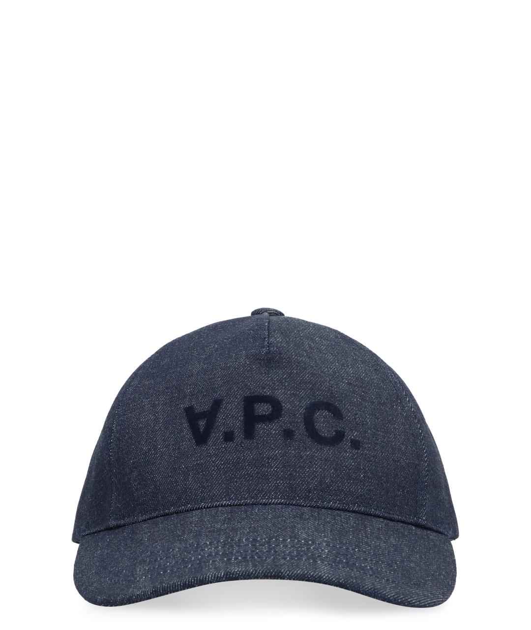 A.P.C. Синяя хлопковая кепка/бейсболка, фото 1