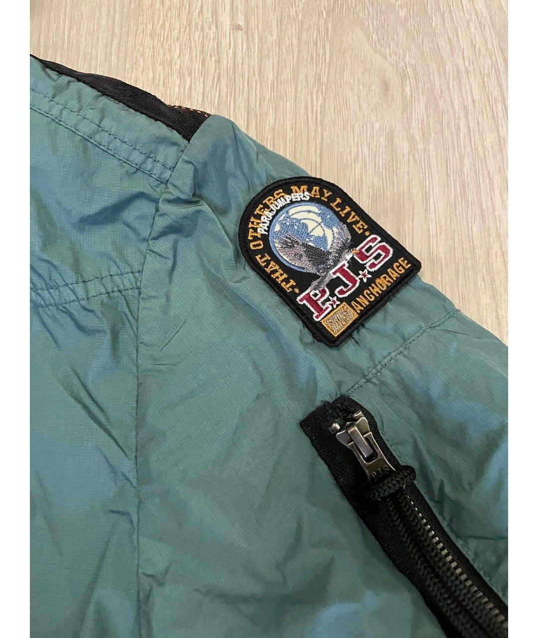 PARAJUMPERS Бирюзовая полиэстеровая куртка, фото 5