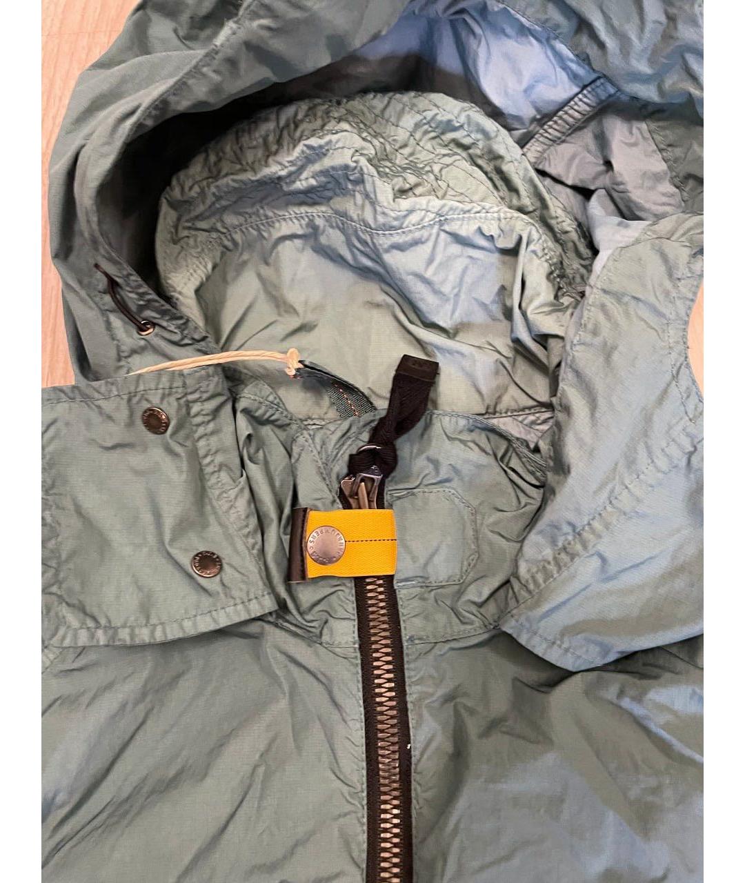 PARAJUMPERS Бирюзовая полиэстеровая куртка, фото 6