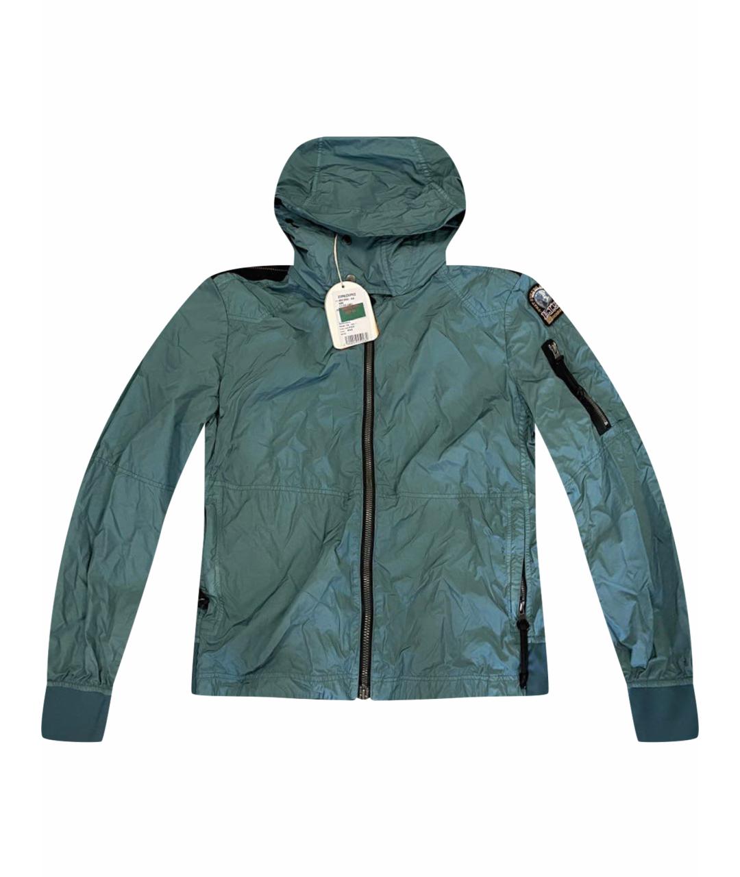 PARAJUMPERS Бирюзовая полиэстеровая куртка, фото 1
